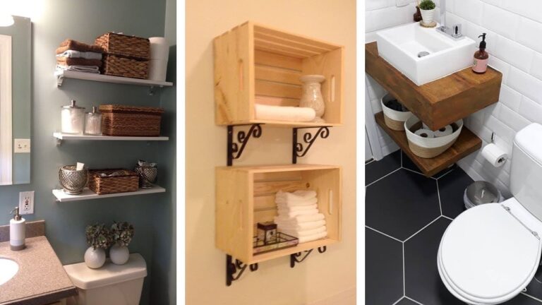 How to Decorate a Bathroom Space-Saving Ideas