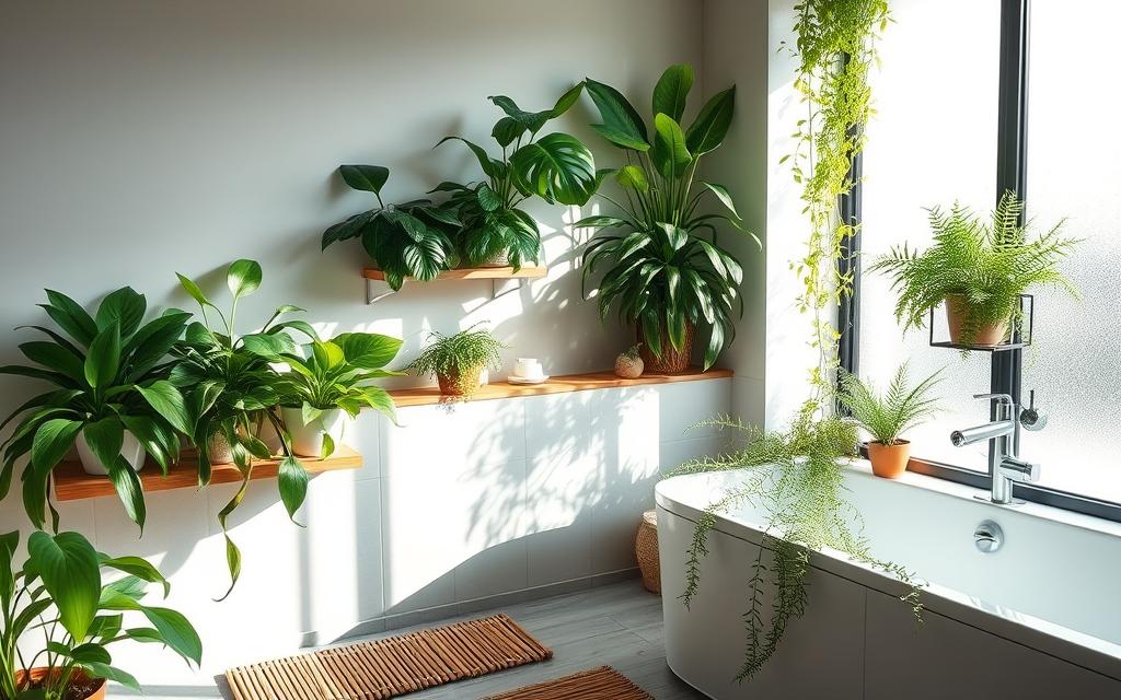 bathroom plants