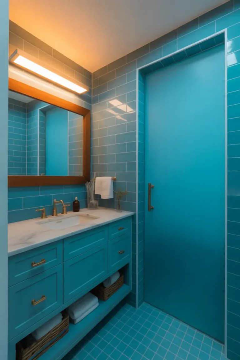 10 Serene Blue Onyx Bathroom Ideas for Relaxing Vibes