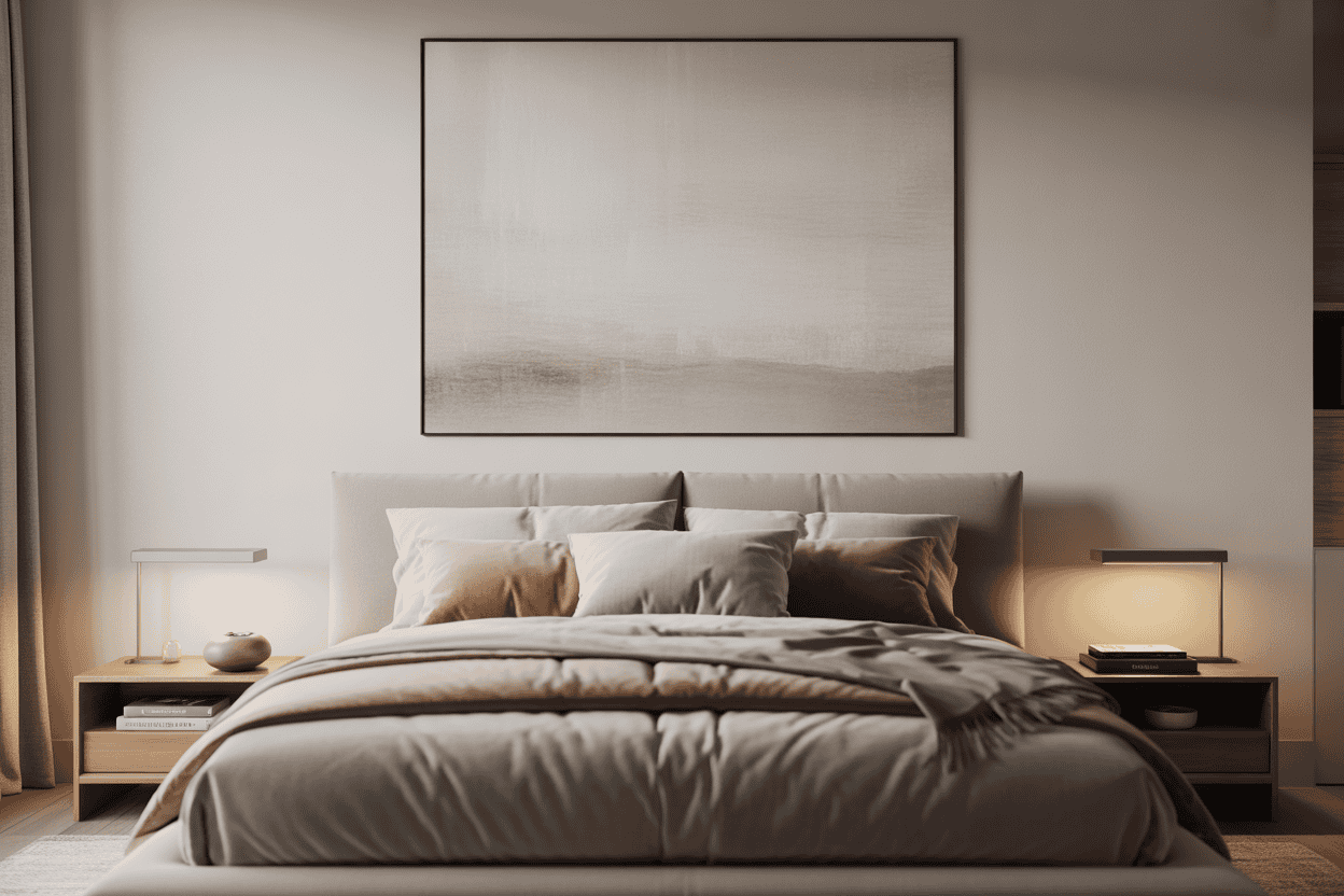 Add Wall Art and Simple Decor