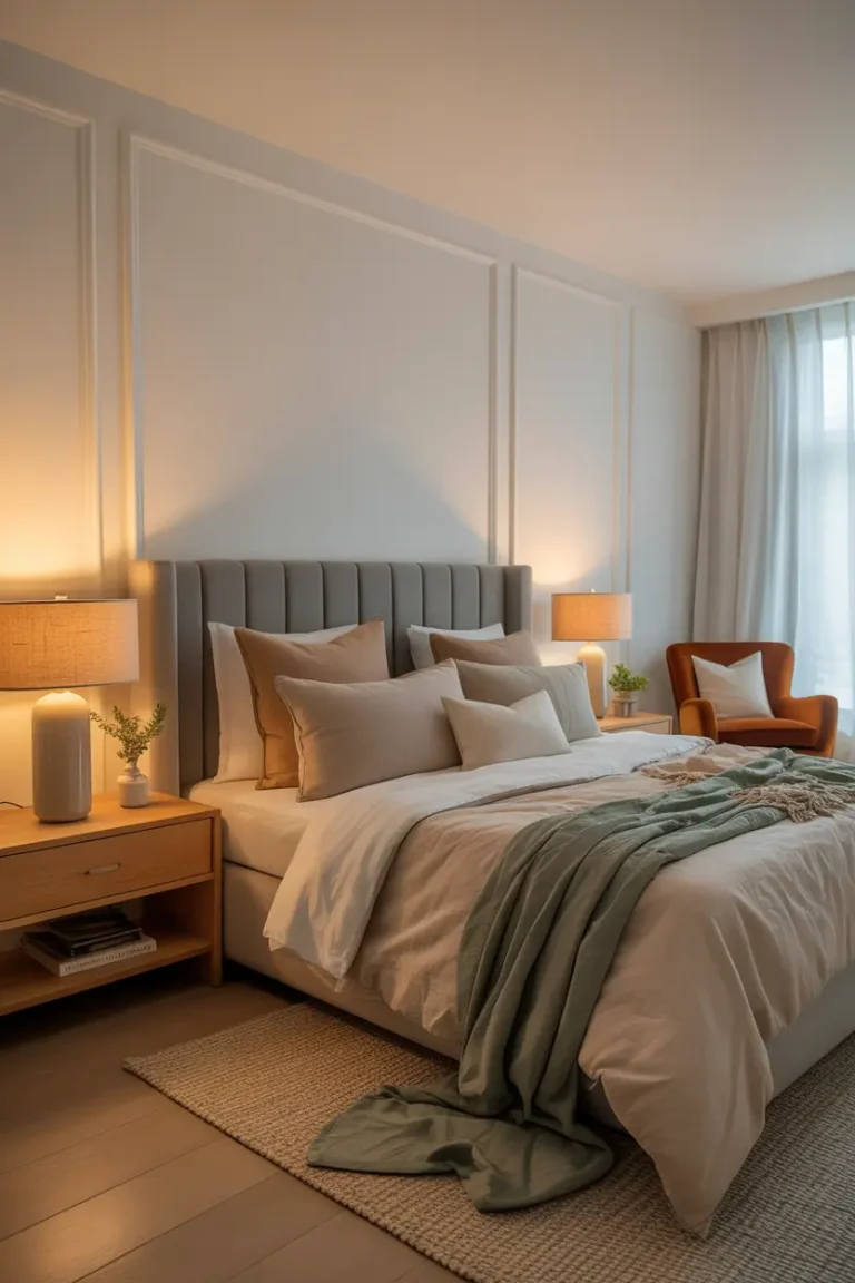 How to Decorate a Bedroom from Scratch Step-by-Step Cozy Modern Make over