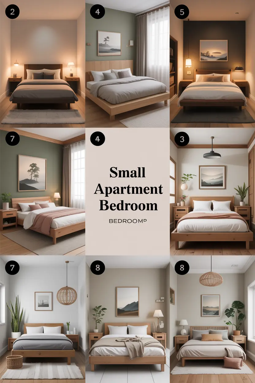 Top 8 Japandi Small Apartment Bedroom Design Ideas