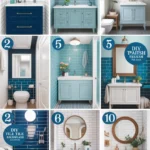 10 Fresh Small Blue Bathroom Ideas and Budget-Friendly Tips