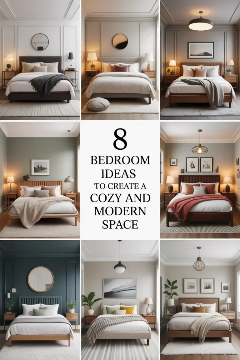 8 Bedroom Decor Ideas to Create a Cozy and Modern Space