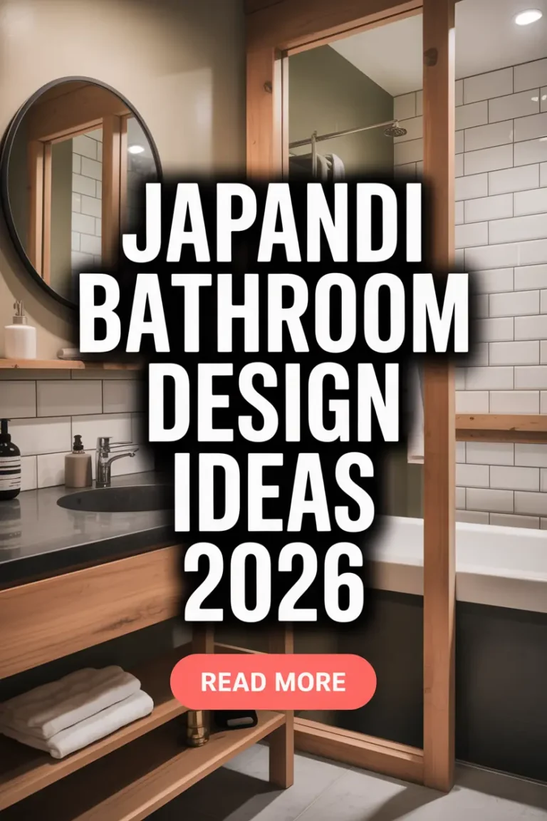 Japandi Bathroom Design Ideas 2026