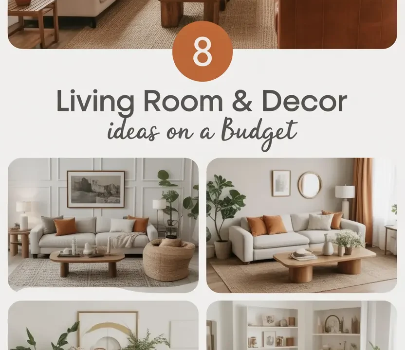 Best 8 Living Room Decor Ideas on a Budget