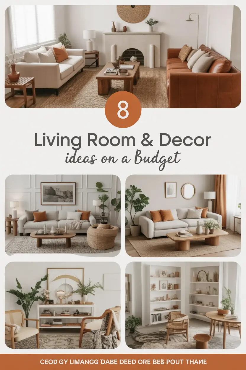Best 8 Living Room Decor Ideas on a Budget