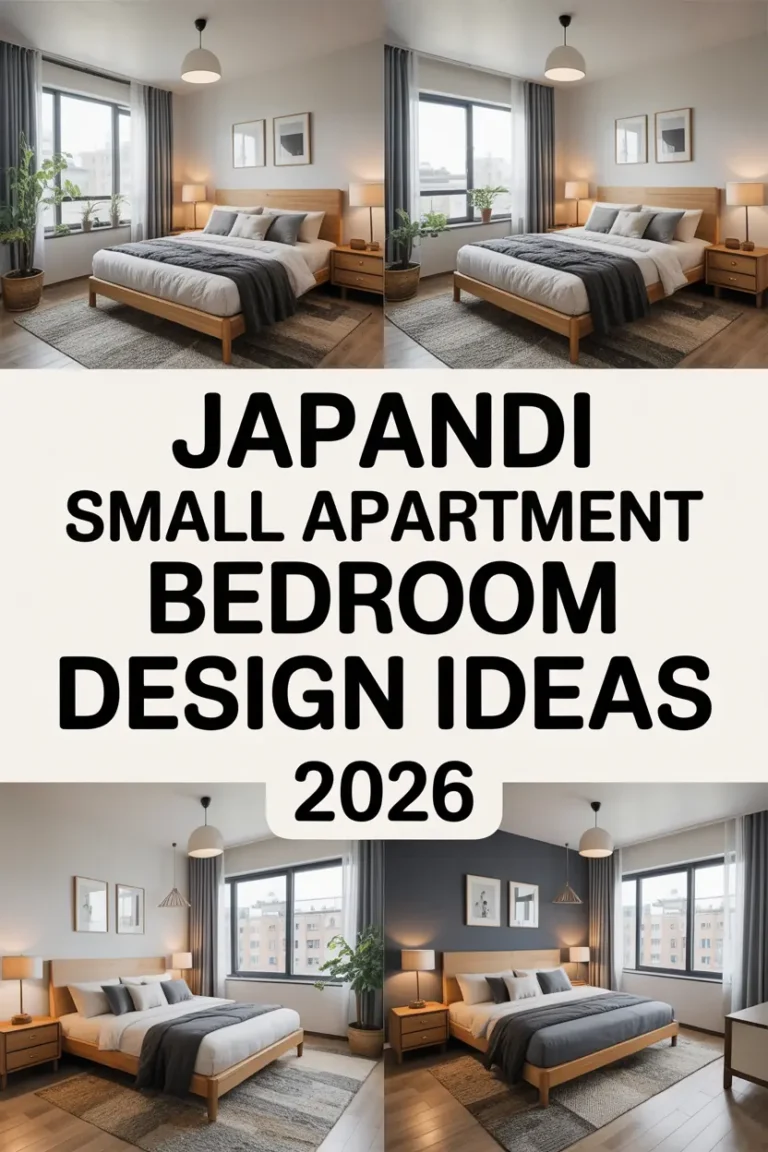 Japandi Small Apartment Bedroom Design Ideas 2026