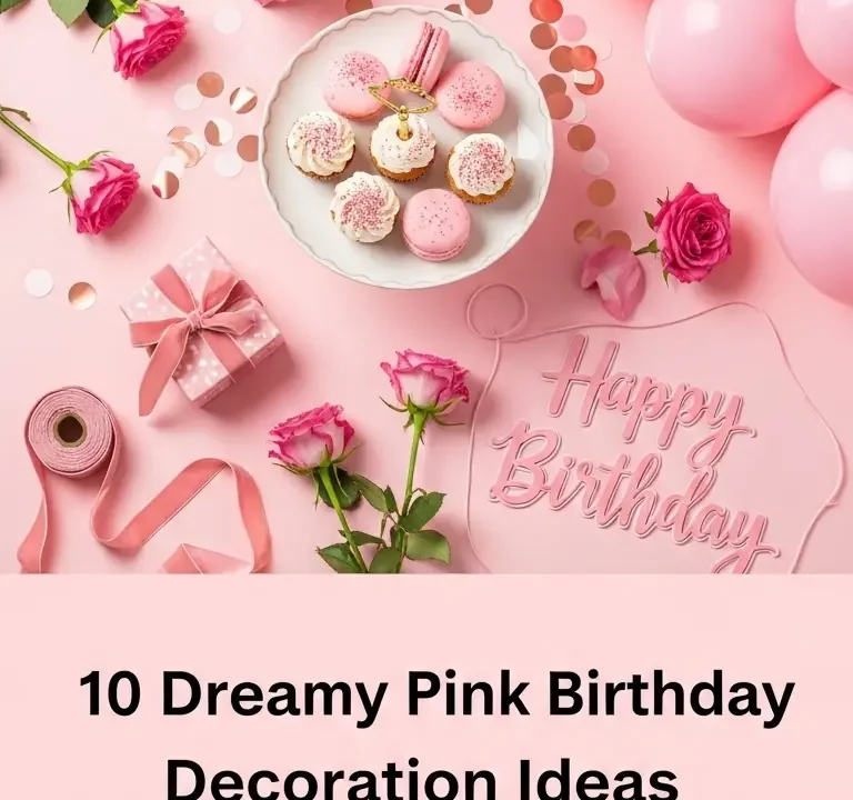 10 Dreamy Pink Birthday Decoration Ideas for Any Age (2026)