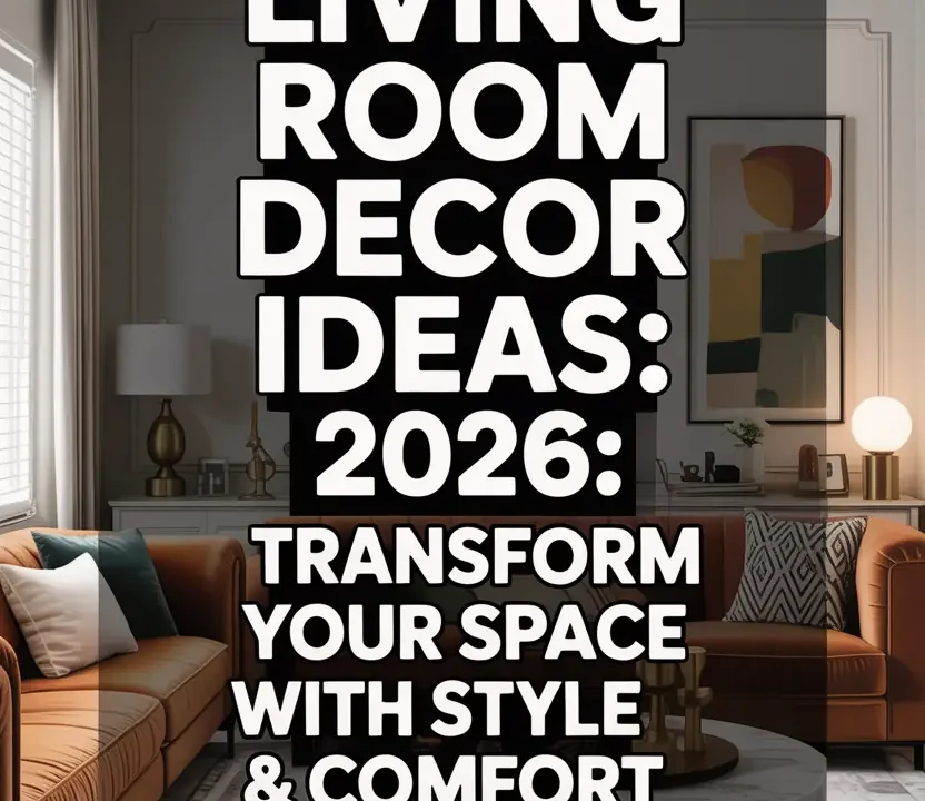 10 Living Room Decor Ideas 2026: Transform Your Space with Style & Comfort