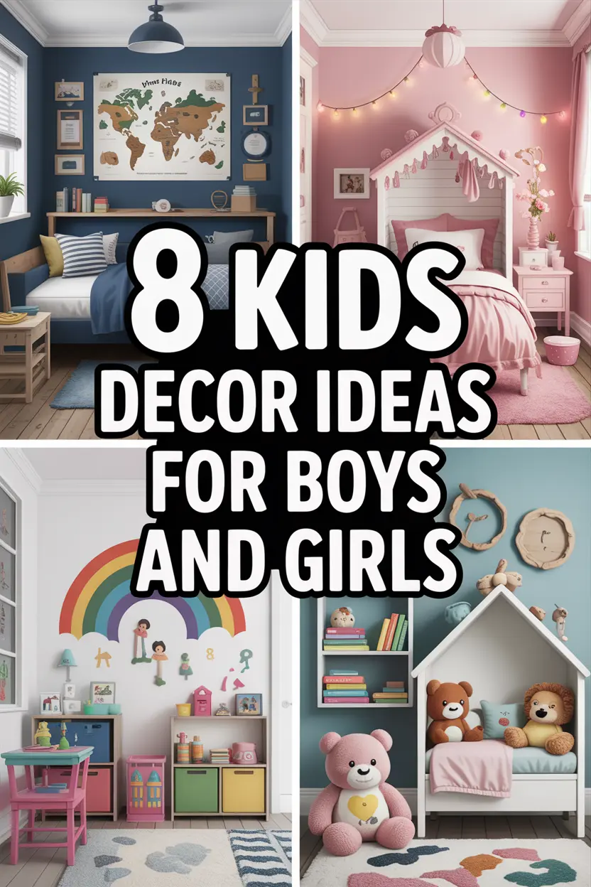 8 Kids Decor Ideas for Boys and Girls