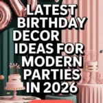 Latest Birthday Decor Ideas for Modern Parties in 2026