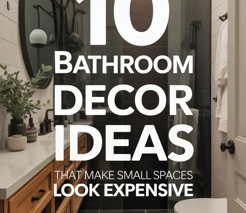 10 Half Bathroom Decor Ideas That Make Small Spaces Look Expensive (2026)