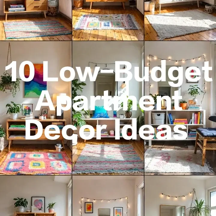 10 Low-Budget Apartment Decor Ideas That Look Stylish