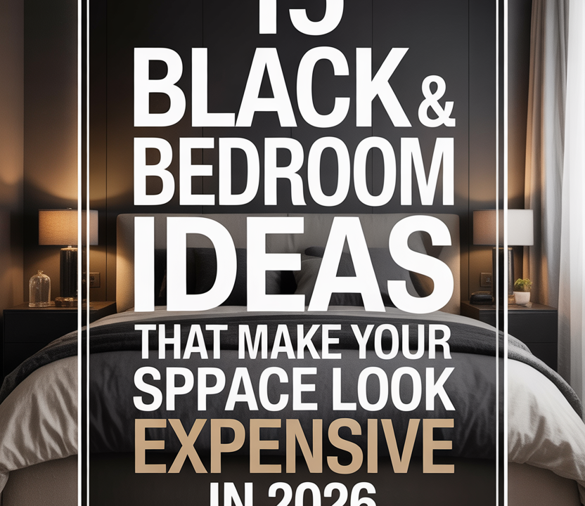 15 Black & Beige Bedroom Ideas That Make Your Space Look Expensive in 2026