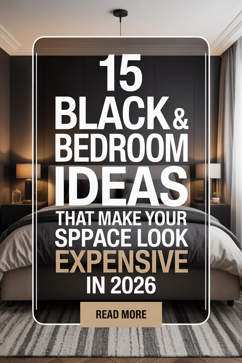 15 Black & Beige Bedroom Ideas That Make Your Space Look Expensive in 2026