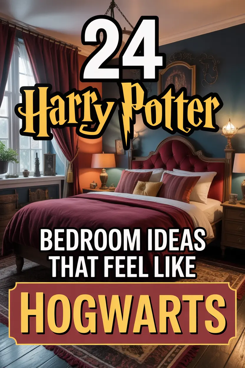 24 Harry Potter Bedroom Ideas That Feel Like Hogwarts (2026)