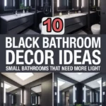 Black Bathroom Decor