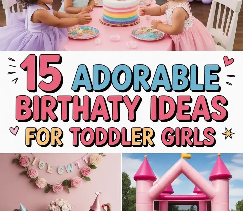 15 Adorable Birthday Party Ideas for Toddler Girls