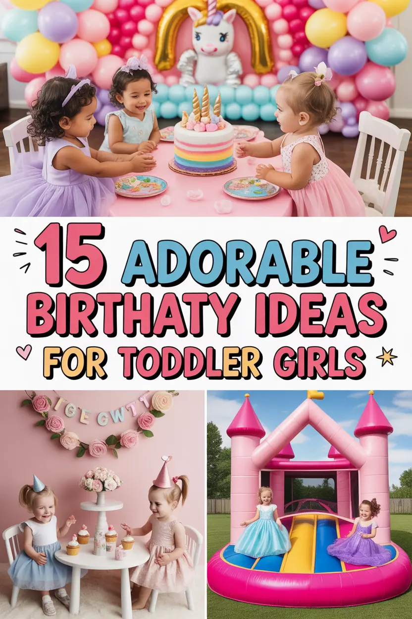 15 Adorable Birthday Party Ideas for Toddler Girls
