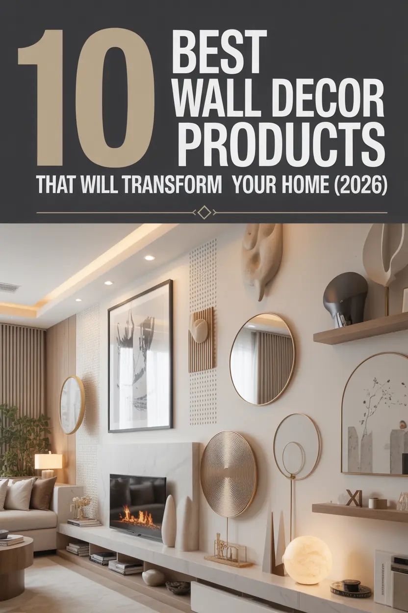 10 Best Wall Decor Products That Will Transform Your Home in 2026