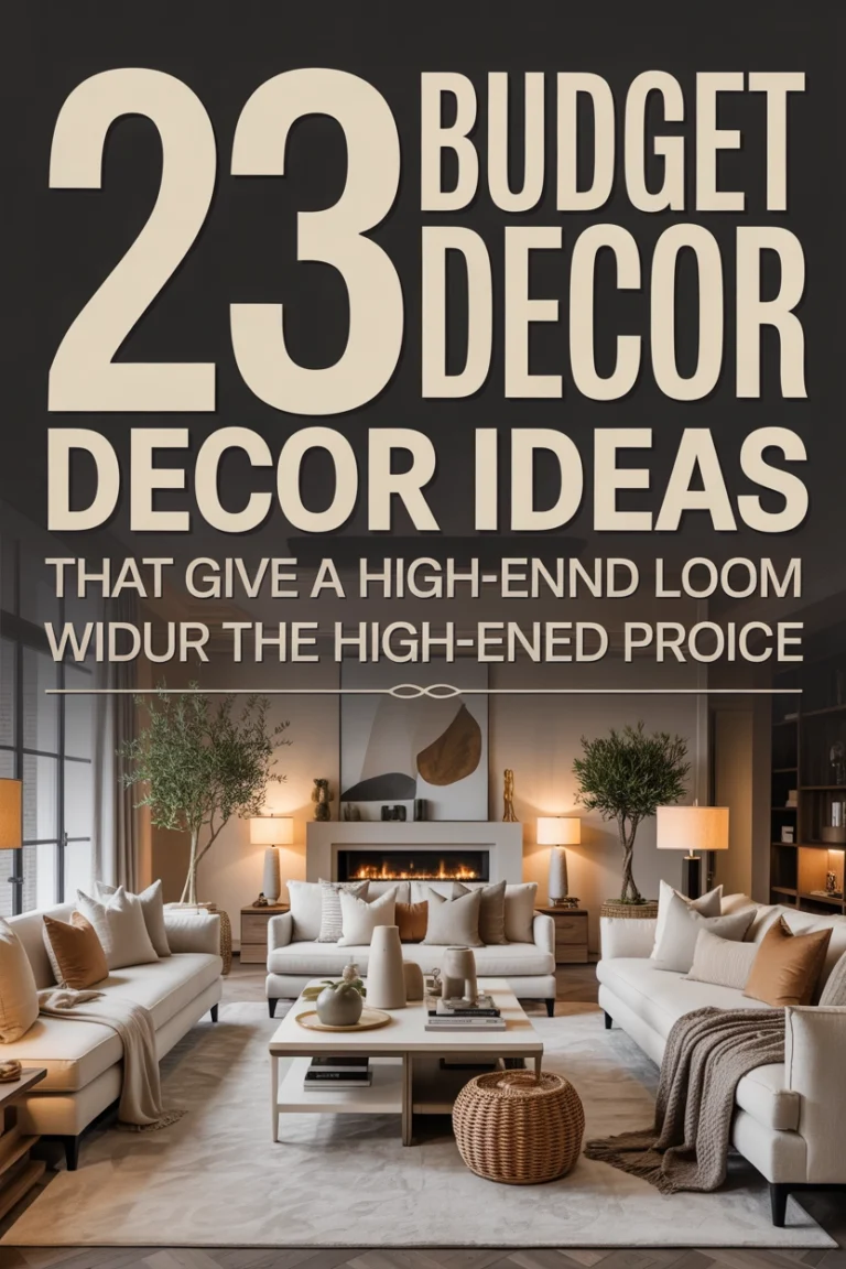 23 Budget Decor Ideas That Give a High-End Look Without the High-End Price