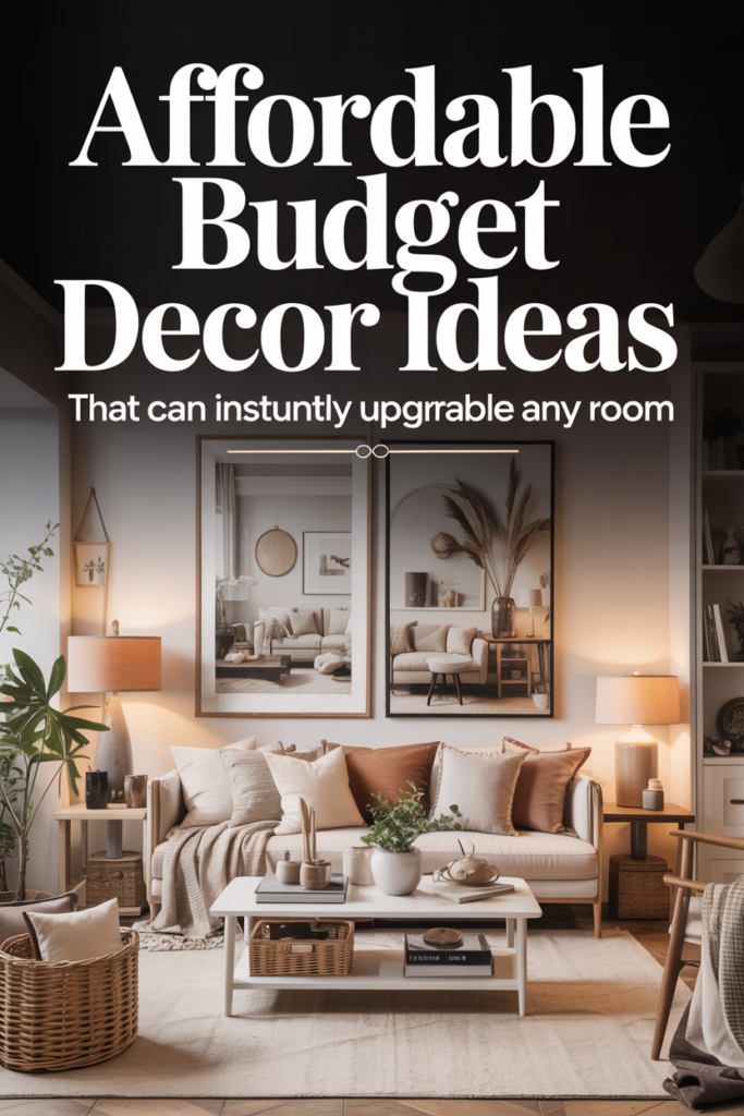 Affordable Budget Decor Ideas That Can Instantly Upgrade Any Room