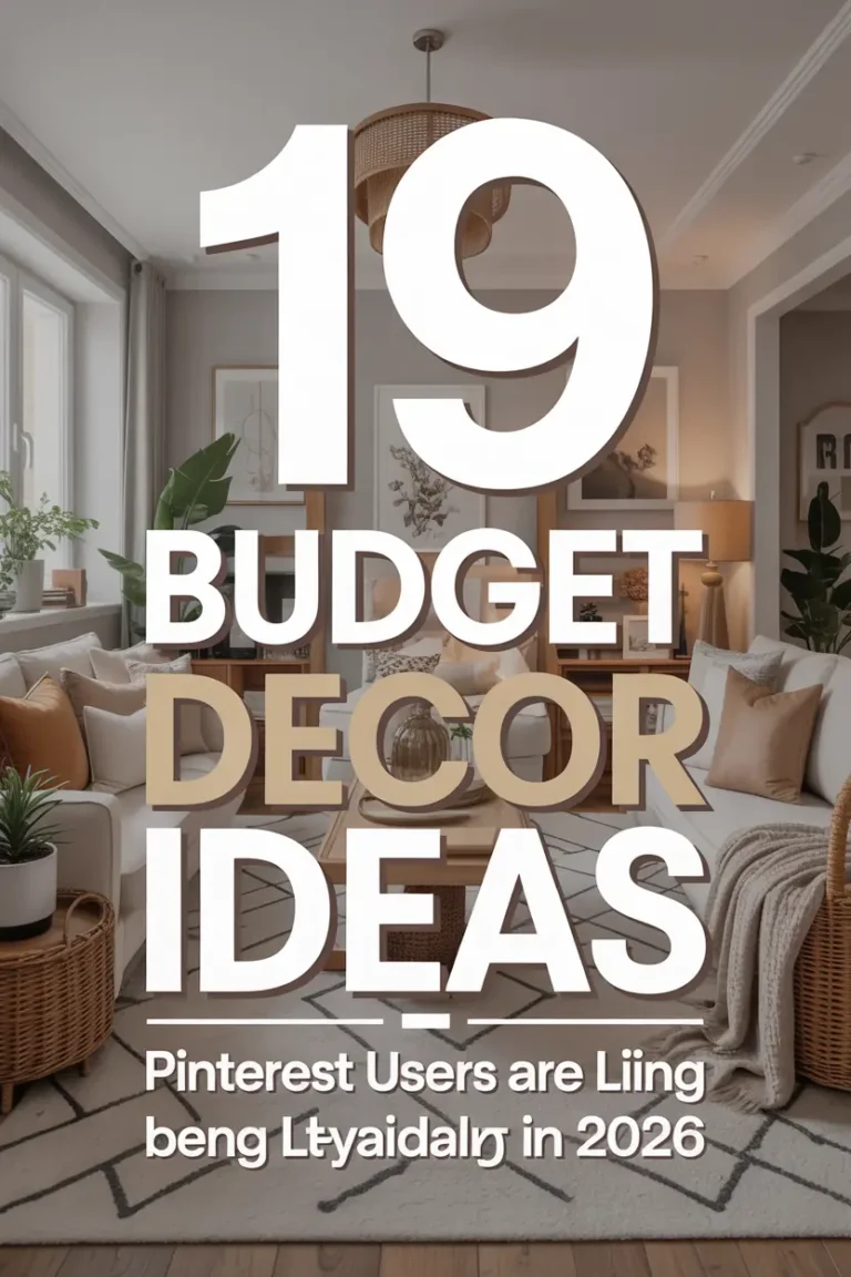 19 Budget Decor Ideas Pinterest Users Are Loving in 2026