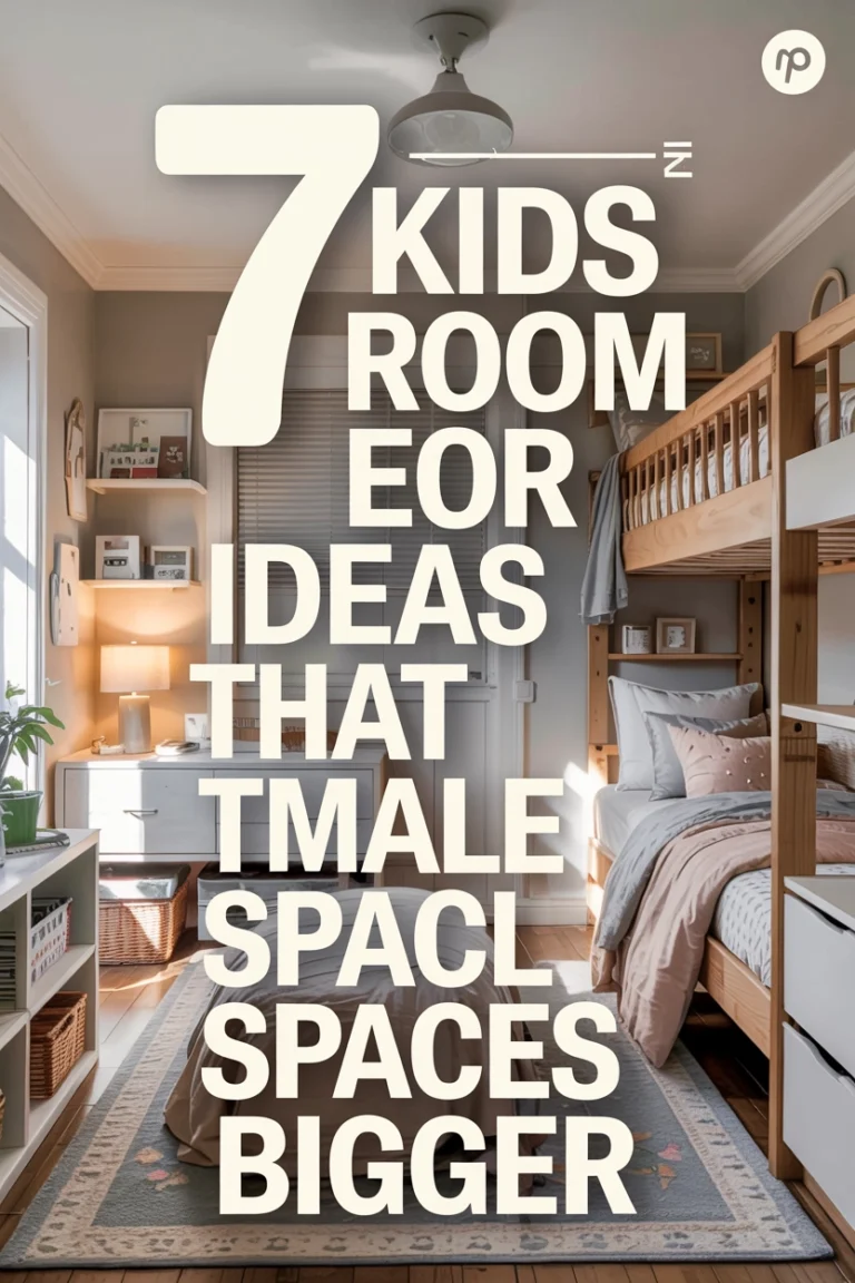 7 Kids Room Decor Ideas That Make Small Spaces Look Bigger