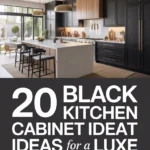 20 Black Kitchen Cabinet Ideas for a Luxe Modern Look
