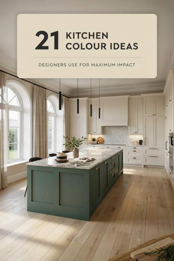 21 Kitchen Colour Ideas Designers Use for Maximum Impact