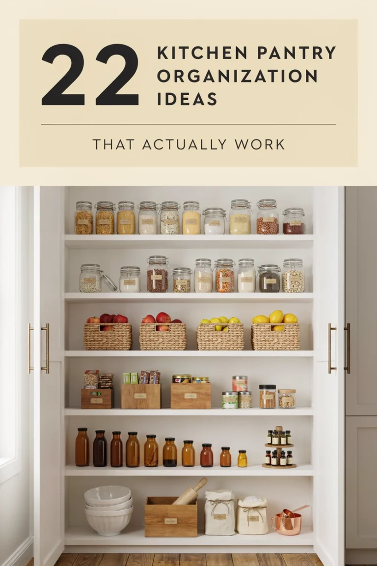 22 Kitchen Pantry Organization Ideas That Actually Work